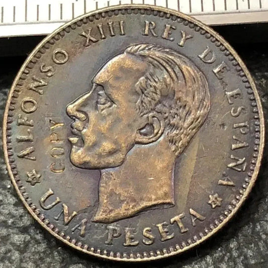 1927 Spain 1 Peseta