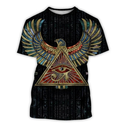 Pharaoh Anubis 3D Print T-Shirt