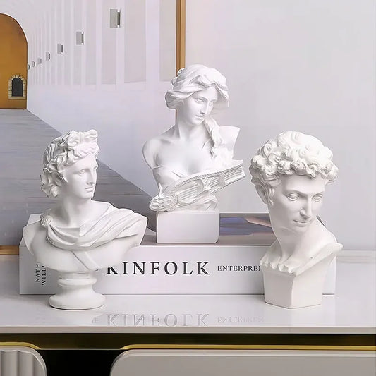 Apollo Bust Sculpture