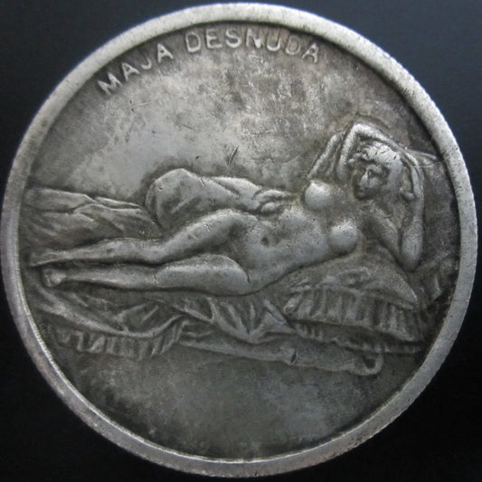 Leonardo da Vinci Commemorative Iron Coin